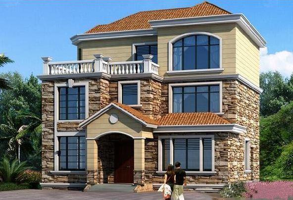 2款三層別墅設(shè)計圖，都帶露臺，尤其第二款，豪華無比