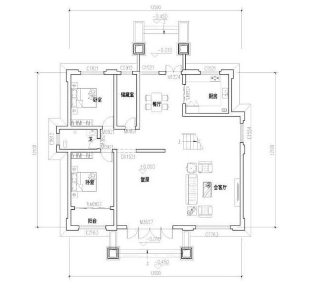 2款三層別墅設(shè)計圖，都帶露臺，尤其第二款，豪華無比
