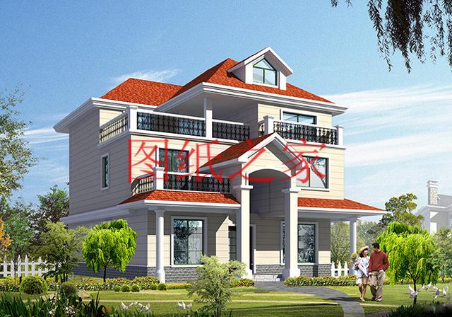 6款豪華時(shí)尚農(nóng)村三層別墅設(shè)計(jì)圖，戶(hù)型好到?jīng)]得挑