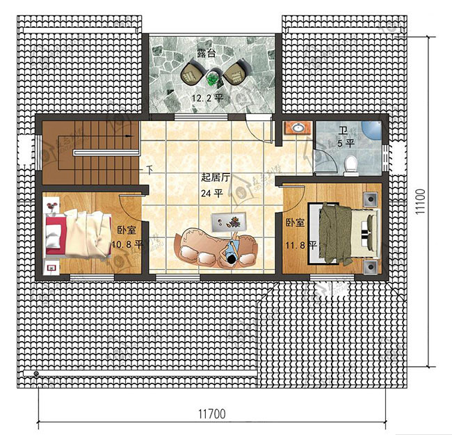 6套一層半小別墅新款農(nóng)村自建，推薦給要蓋房的你