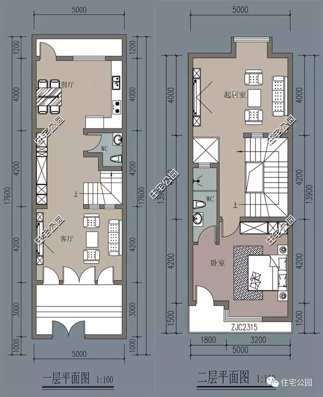 10套經(jīng)典小戶型別墅設(shè)計(jì)圖，占地小，實(shí)用高，造價(jià)低。