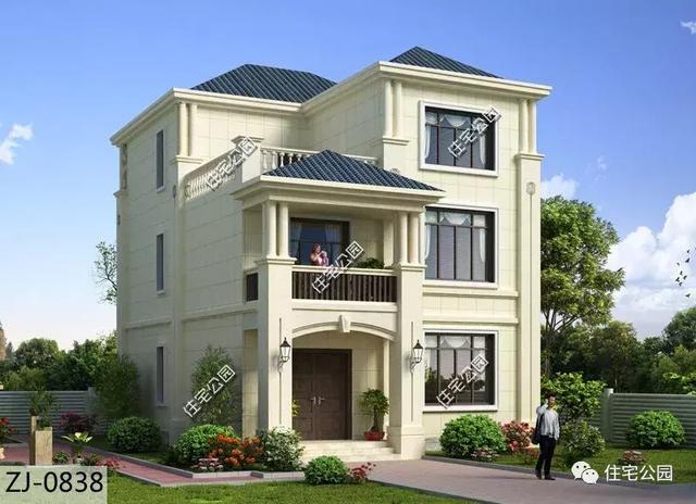 10套經(jīng)典小戶型別墅設(shè)計(jì)圖，占地小，實(shí)用高，造價(jià)低。