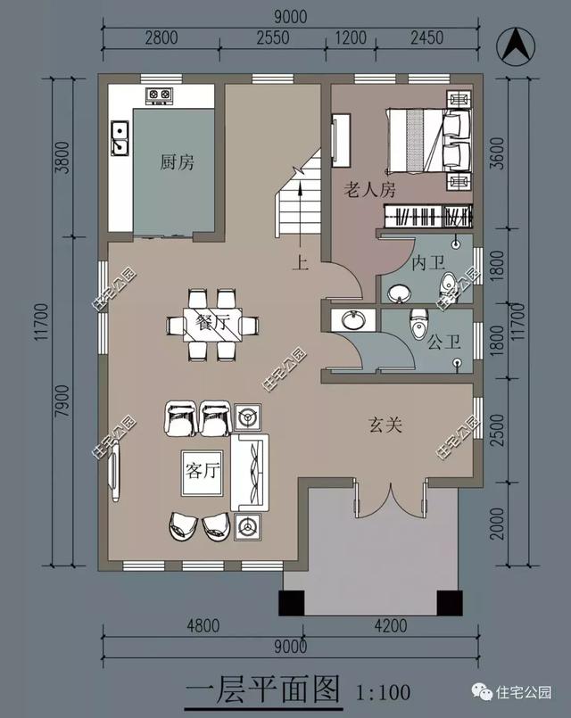 10套經(jīng)典小戶型別墅設(shè)計(jì)圖，占地小，實(shí)用高，造價(jià)低。