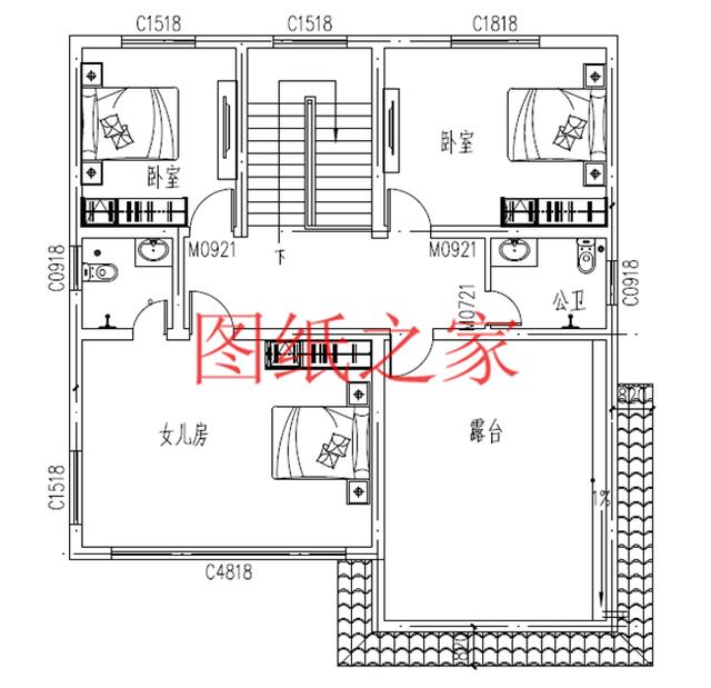 6套三層別墅設(shè)計圖，端莊大氣，氣勢恢宏！