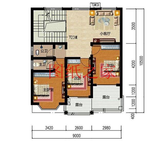 6套三層別墅設(shè)計圖，端莊大氣，氣勢恢宏！