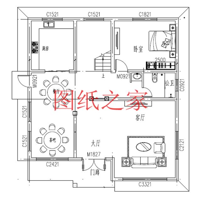 6套三層別墅設(shè)計圖，端莊大氣，氣勢恢宏！