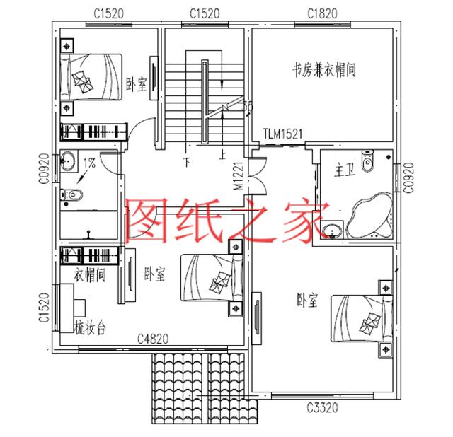6套三層別墅設(shè)計圖，端莊大氣，氣勢恢宏！