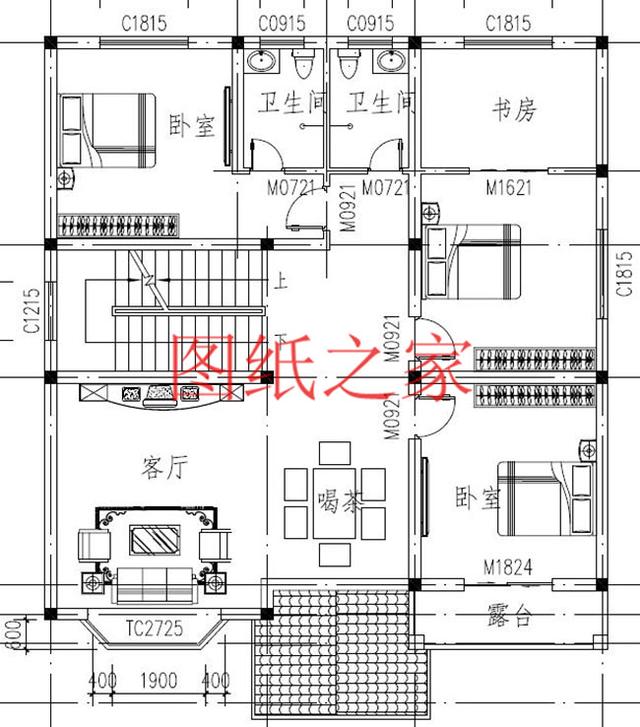 6套三層別墅設(shè)計圖，端莊大氣，氣勢恢宏！