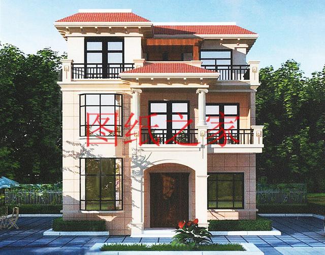 6套三層別墅設(shè)計圖，端莊大氣，氣勢恢宏！