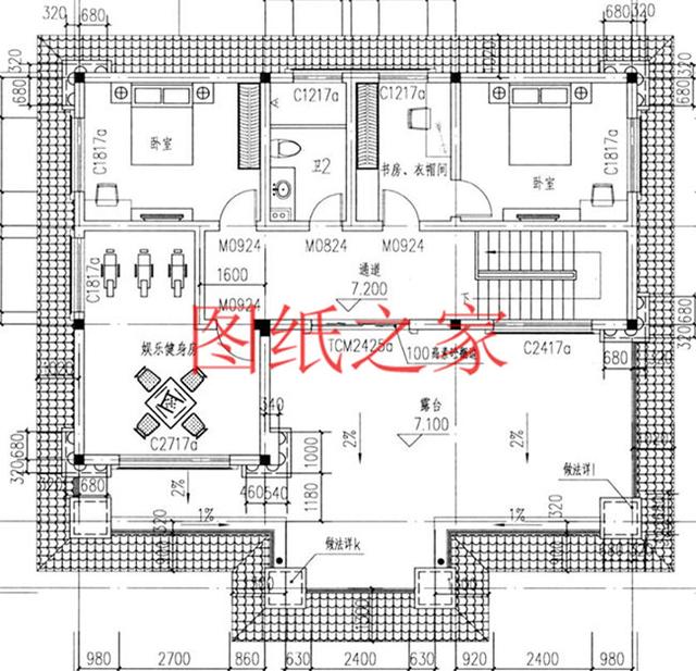 6套三層別墅設(shè)計圖，端莊大氣，氣勢恢宏！