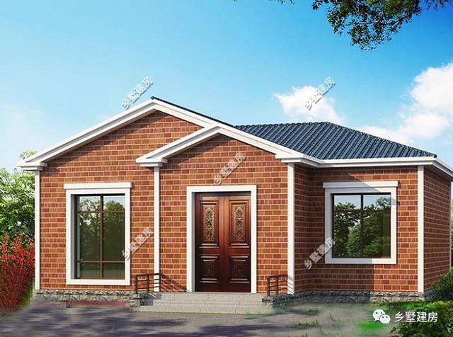 一層別墅設(shè)計(jì)圖，遠(yuǎn)離城市的喧囂，還您清新自然。