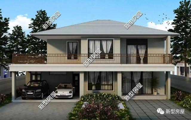 9套農(nóng)村帶車(chē)庫(kù)設(shè)計(jì)圖，簡(jiǎn)單、優(yōu)雅，打造您溫馨的家