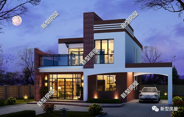 9套農(nóng)村帶車(chē)庫(kù)設(shè)計(jì)圖，簡(jiǎn)單、優(yōu)雅，打造您溫馨的家