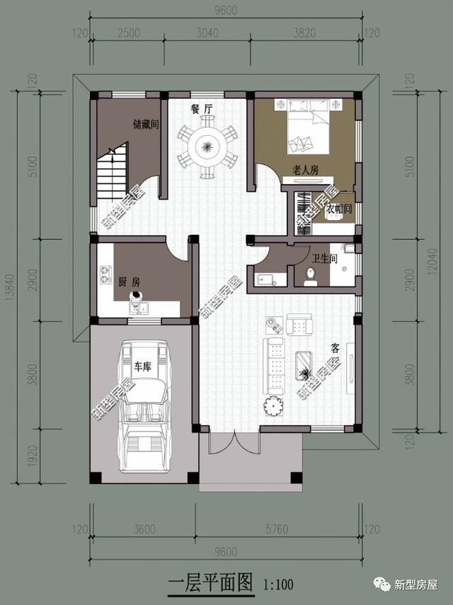 9套農(nóng)村帶車(chē)庫(kù)設(shè)計(jì)圖，簡(jiǎn)單、優(yōu)雅，打造您溫馨的家