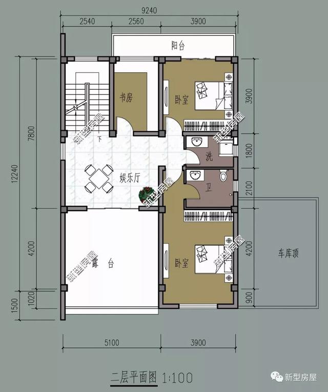9套農(nóng)村帶車(chē)庫(kù)設(shè)計(jì)圖，簡(jiǎn)單、優(yōu)雅，打造您溫馨的家