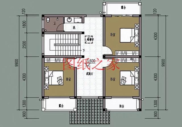 5套農(nóng)村二層自建房，美觀實用造價低，全家人的最愛！