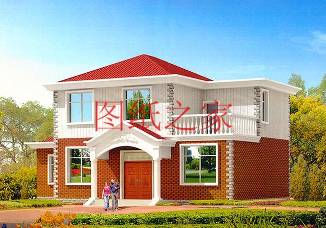 5套農(nóng)村二層自建房，美觀實用造價低，全家人的最愛！