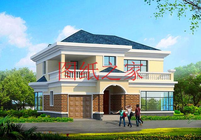 5套農(nóng)村二層自建房，美觀實用造價低，全家人的最愛！