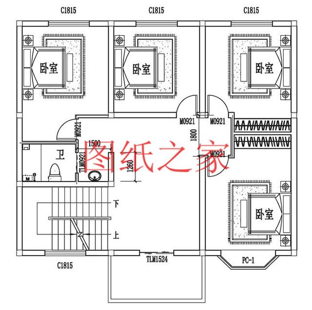 5套農(nóng)村三層別墅設(shè)計(jì)圖，主體造價(jià)低廉，值得推薦！