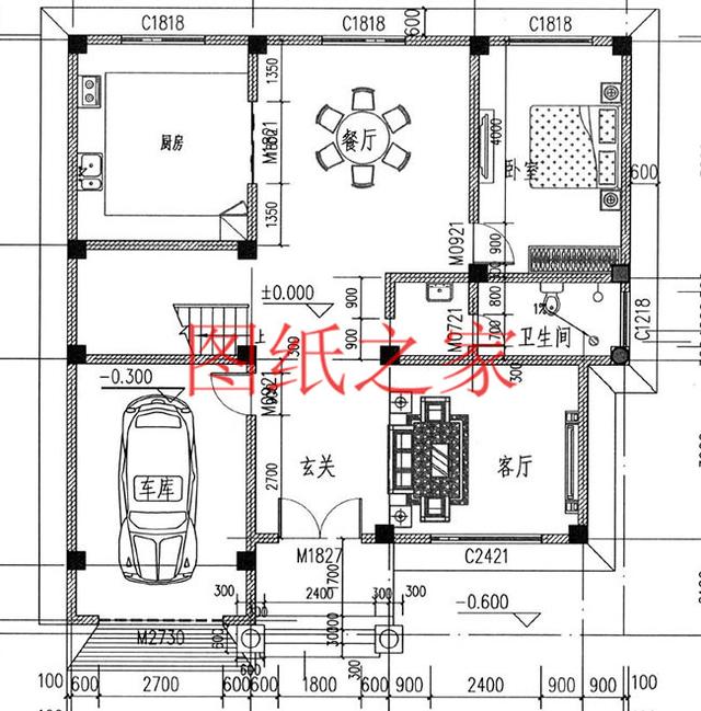 5套農(nóng)村三層別墅設(shè)計(jì)圖，主體造價(jià)低廉，值得推薦！