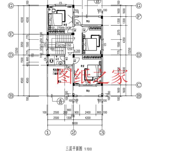 5套農(nóng)村三層別墅設(shè)計(jì)圖，主體造價(jià)低廉，值得推薦！
