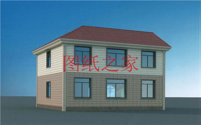 6套二層別墅設(shè)計圖，外觀美麗大方，經(jīng)濟實用型住宅。