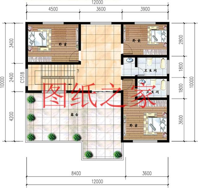 6套三層別墅設計圖，占地小，外觀精美，值得擁有！