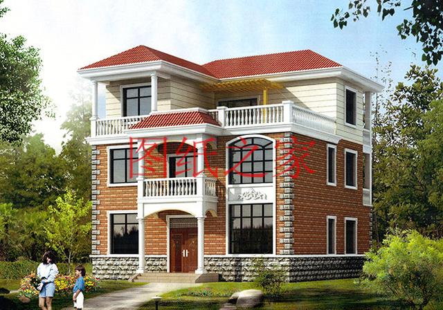 6套三層別墅設計圖，占地小，外觀精美，值得擁有！