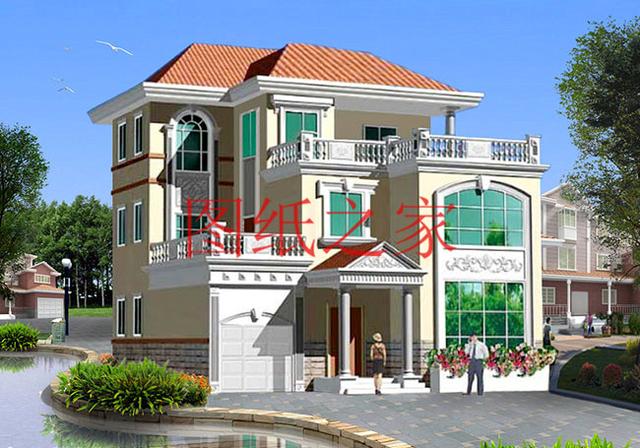 6套三層別墅設計圖，占地小，外觀精美，值得擁有！