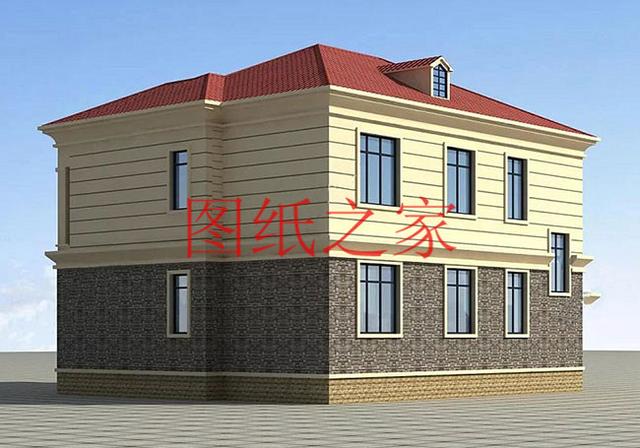 二層農(nóng)村自建房，外觀新穎獨(dú)特，您的建筑在村里獨(dú)一無二