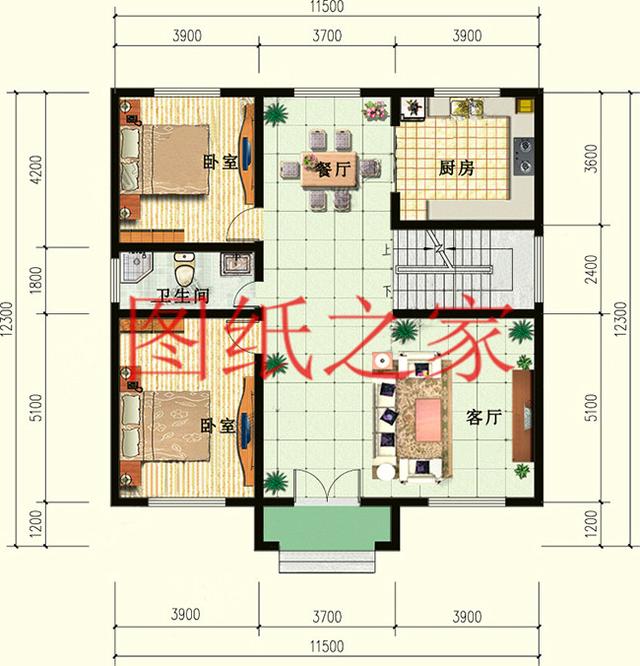 二層農(nóng)村自建房，外觀新穎獨(dú)特，您的建筑在村里獨(dú)一無二