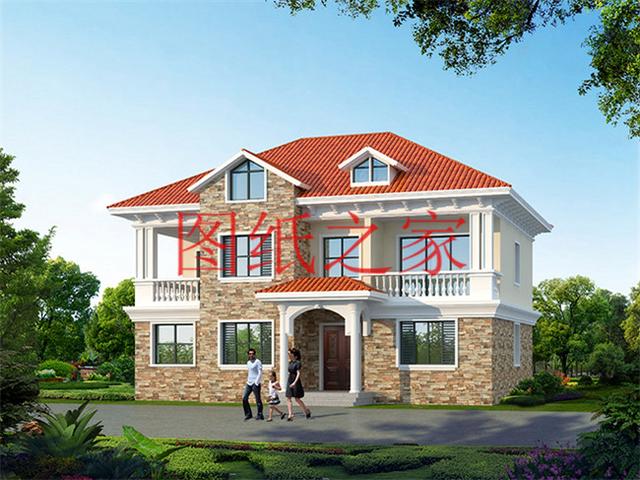 二層農(nóng)村自建房，外觀新穎獨(dú)特，您的建筑在村里獨(dú)一無二