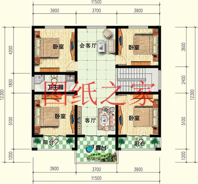 二層農(nóng)村自建房，外觀新穎獨(dú)特，您的建筑在村里獨(dú)一無二