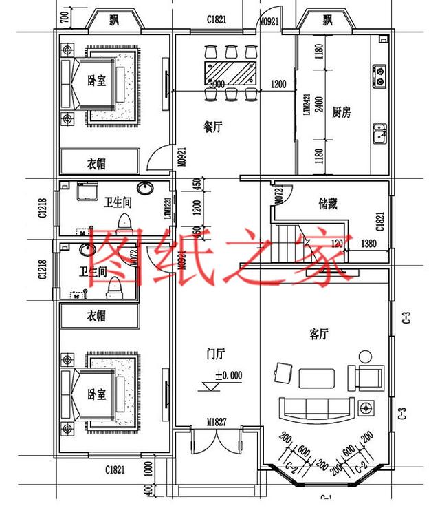 二層農(nóng)村自建房，外觀新穎獨(dú)特，您的建筑在村里獨(dú)一無二