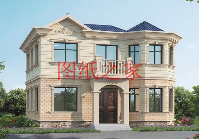 二層別墅設(shè)計(jì)圖，外觀新穎漂亮、布局科學(xué)合理，您的首選！