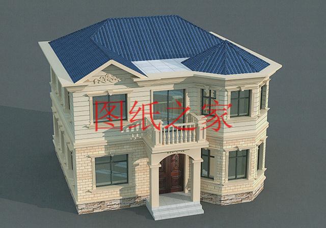 二層別墅設(shè)計(jì)圖，外觀新穎漂亮、布局科學(xué)合理，您的首選！