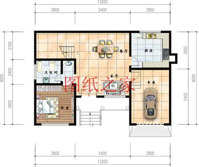二層別墅設(shè)計(jì)圖，外觀新穎漂亮、布局科學(xué)合理，您的首選！