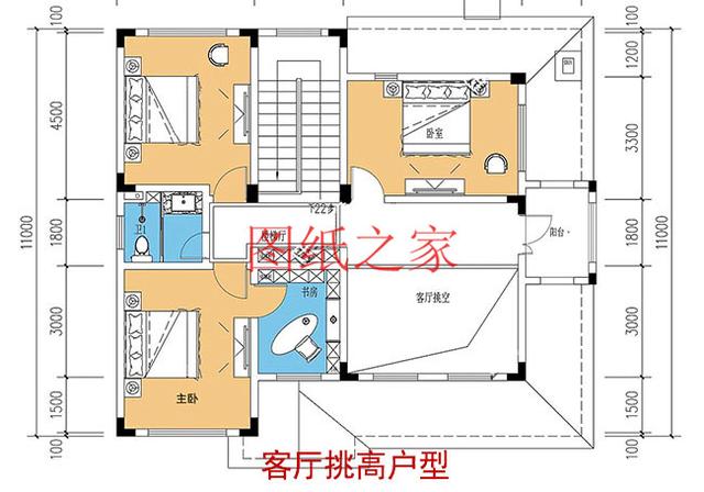 二層別墅設(shè)計(jì)圖，外觀新穎漂亮、布局科學(xué)合理，您的首選！