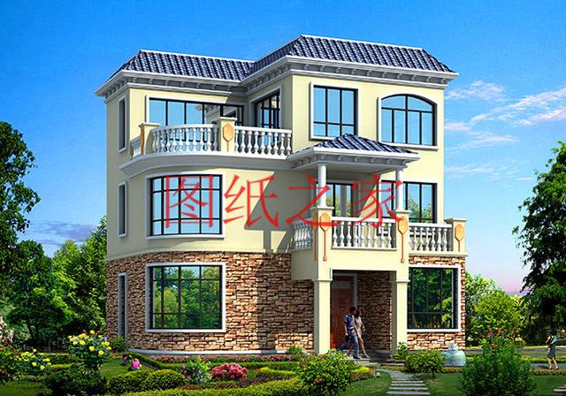 6款農(nóng)村三層別墅設(shè)計(jì)圖，實(shí)用性強(qiáng)，居住舒適