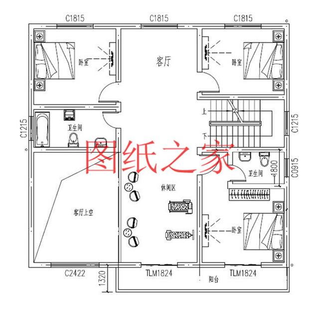 非常豪華大氣的農(nóng)村四層別墅設(shè)計(jì)圖，建成之后肯定人人羨慕