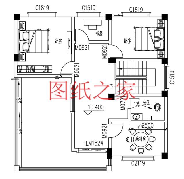 非常豪華大氣的農(nóng)村四層別墅設(shè)計(jì)圖，建成之后肯定人人羨慕