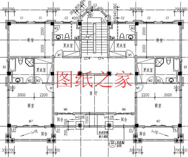 非常豪華大氣的農(nóng)村四層別墅設(shè)計(jì)圖，建成之后肯定人人羨慕