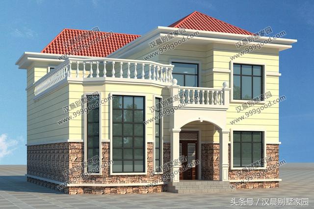 2層小別墅設(shè)計圖，11.9X10.6米，經(jīng)典實用，溫馨舒適