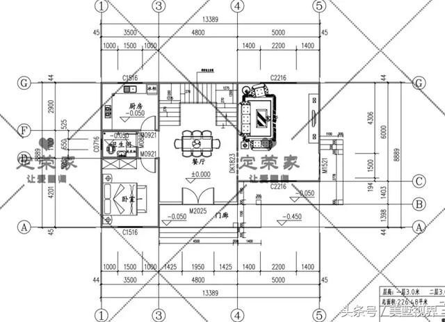 2款農(nóng)村別墅設(shè)計圖，造價不高，一般家庭都可以建