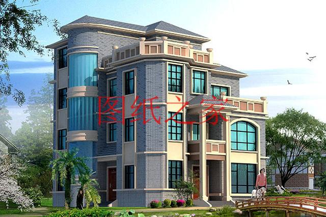 五款農(nóng)村四層別墅設(shè)計圖，哪一款是你的最愛呢？