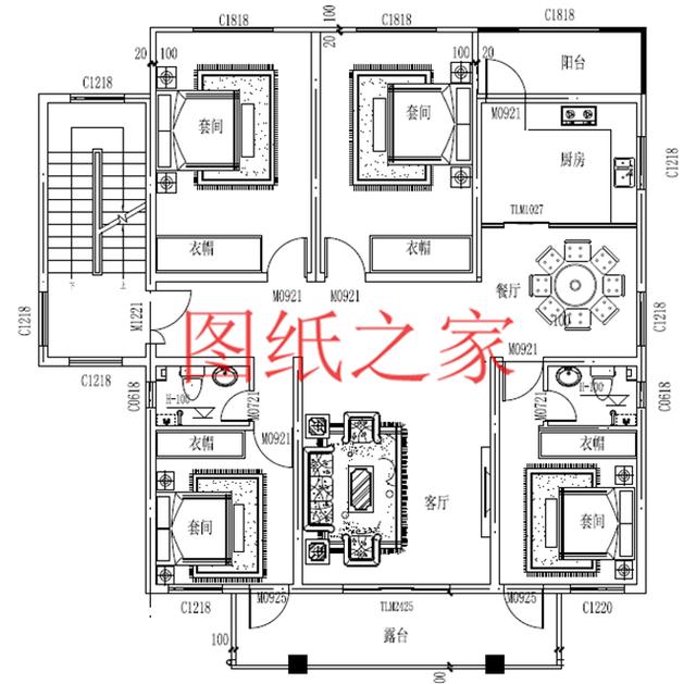 五款農(nóng)村四層別墅設(shè)計圖，哪一款是你的最愛呢？