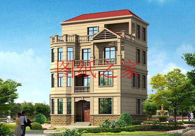 五款農(nóng)村四層別墅設(shè)計圖，哪一款是你的最愛呢？