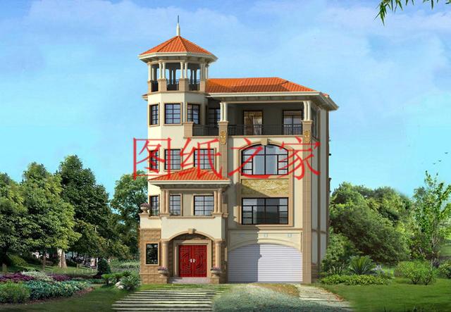 五款農(nóng)村四層別墅設(shè)計圖，哪一款是你的最愛呢？