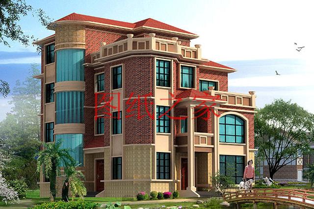 五款農(nóng)村四層別墅設(shè)計圖，哪一款是你的最愛呢？