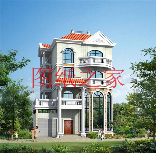 五款農(nóng)村四層別墅設(shè)計圖，哪一款是你的最愛呢？